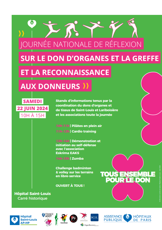Journee dons organes samedi 22 juin