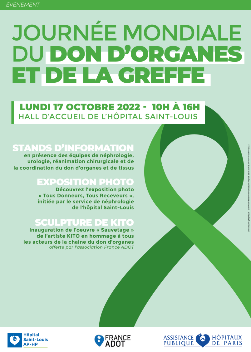 journée mondiale don d'organes et greffe