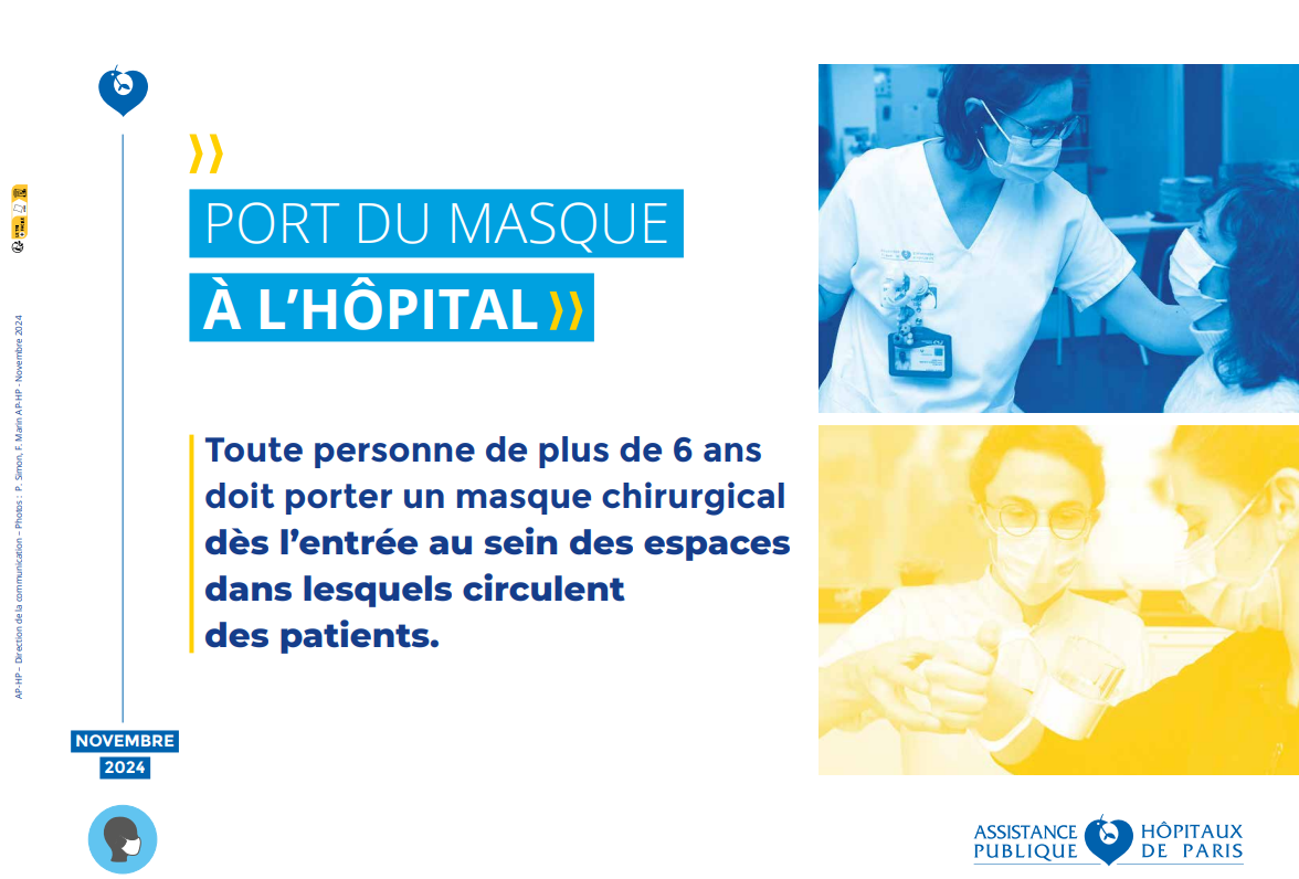 port du masque affiche